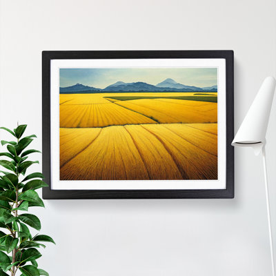 Magnificent Wheat Field - Single Picture Frame Painting