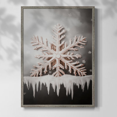 Art des Fêtes de Noël - série 2-CCGVVII, reproduction encadrée - bois massif