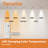 Zippy 22" Indoor White Ceiling Fan with Blades Integrated LED Light and Remote Control-457245956-457246009