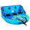 Tube gonflable pour 3 personnes, bleu