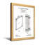 Schéma de conception de miroir de salle de bain Bath & Laundry-121370134