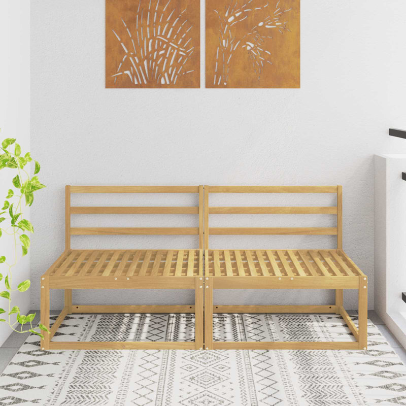158cm Wide Patio Sectional Set