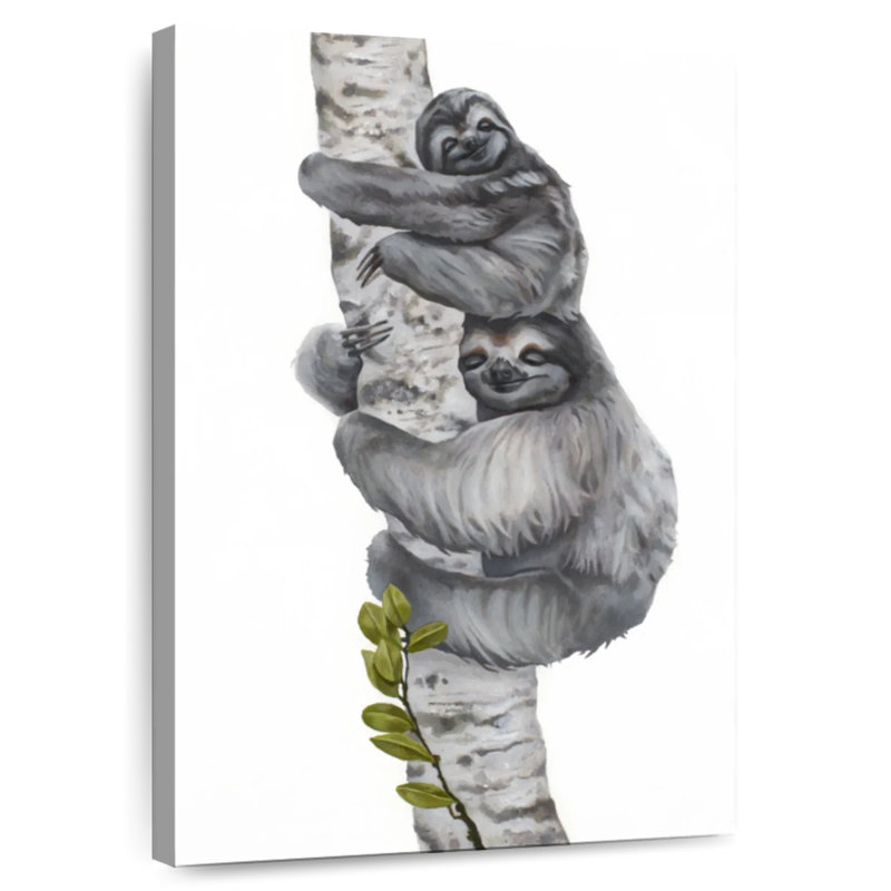 Brampt Sleepy Sloths, 36" H x 24" W