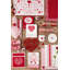  Ensemble de 4 assiettes cœur rouge