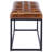 Omombo Jacksonjames Modern Industrial Style Faux Leather Upholstered Metal Entryway Bedroom Bench-1346397290