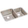 Lustertone 30.75" L x 21" W Double Basin Undermount Kitchen Sink