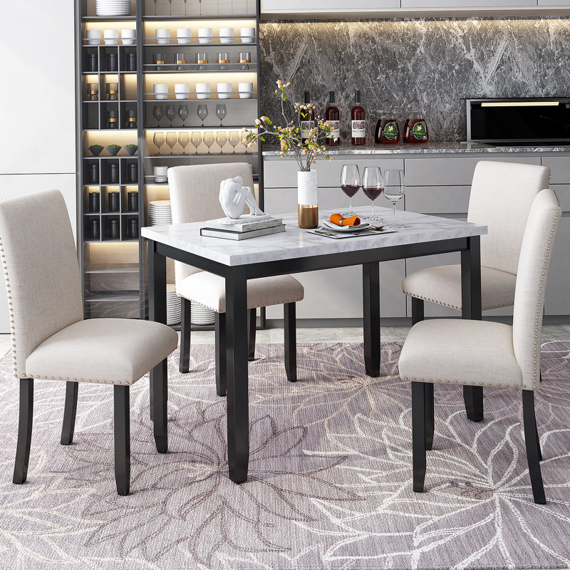 4 - Person Four Leg Dining Set