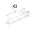 Elara 3-Piece Modern Floating Wall Shelf Set