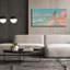  «Cotton Candy California» par Ann Klee, art mural sur toile, 60 po x 30 po-167899119