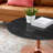 Lippa 36" Round Artificial Marble Coffee Table-1080007521-1080007532-1080007533
