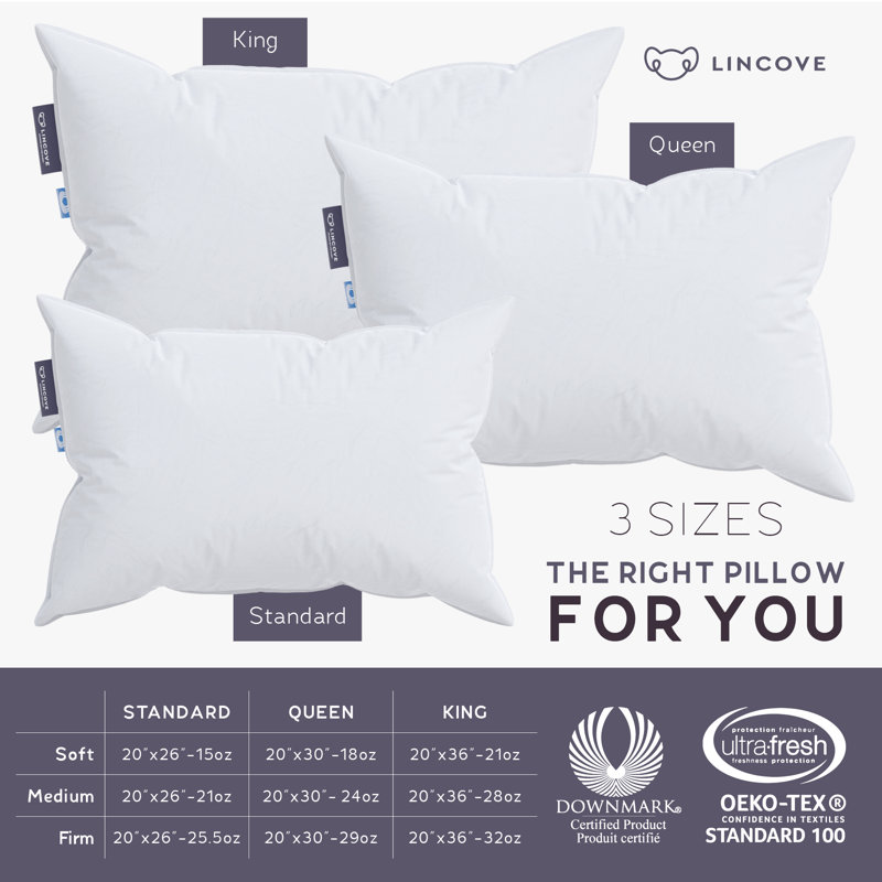 Down Medium Pillow