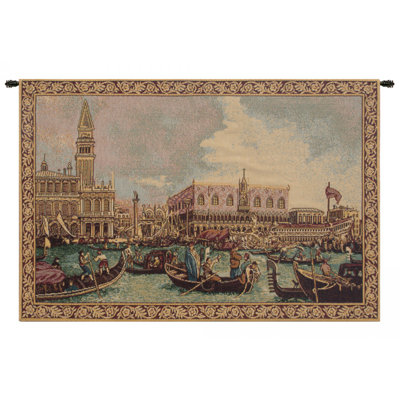 Italian Loom Woven Cotton Blend Wall Hanging