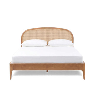 Mico Rattan Queen Bed