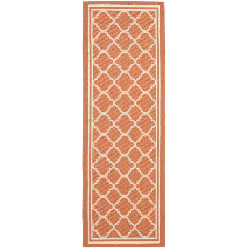 Herefordshire Performance Geometric Indoor/Outdoor Area Rug, Runner 2'3" x 10'