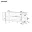59.8 " W Solid Wood Sideboard-457923085