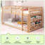 Low Bunk Bed Twin Over Twin, Floor Bunk Bed With Bookshelf&ladder-114498753