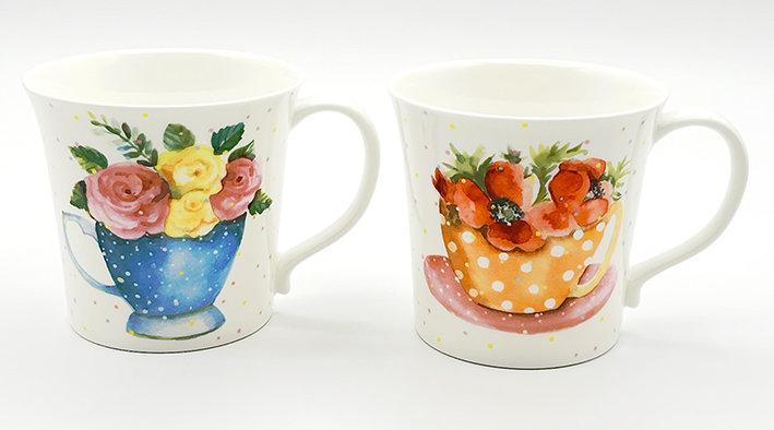 Fine Bone China Coffee Mug