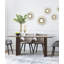 Vase de table en verre Lusture / or doux 18,7 po