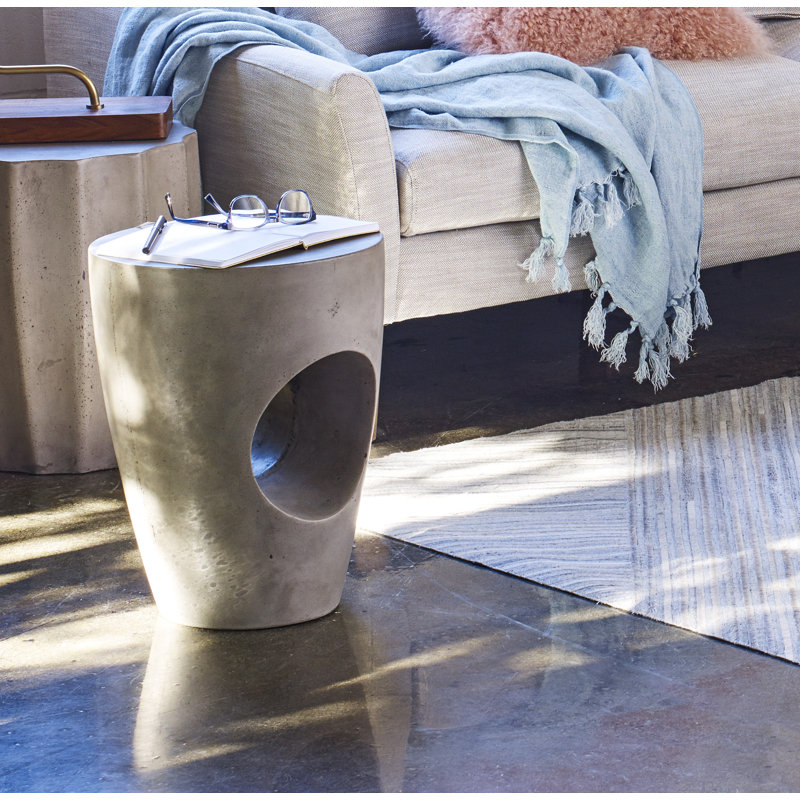 Aylard Accent Stool, Gray