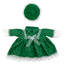 Articles décoratifs pour la Saint-Patrick : Ensemble de robe en dentelle à motifs de trèfles verts pour oies de 58 cm (23 pouces)