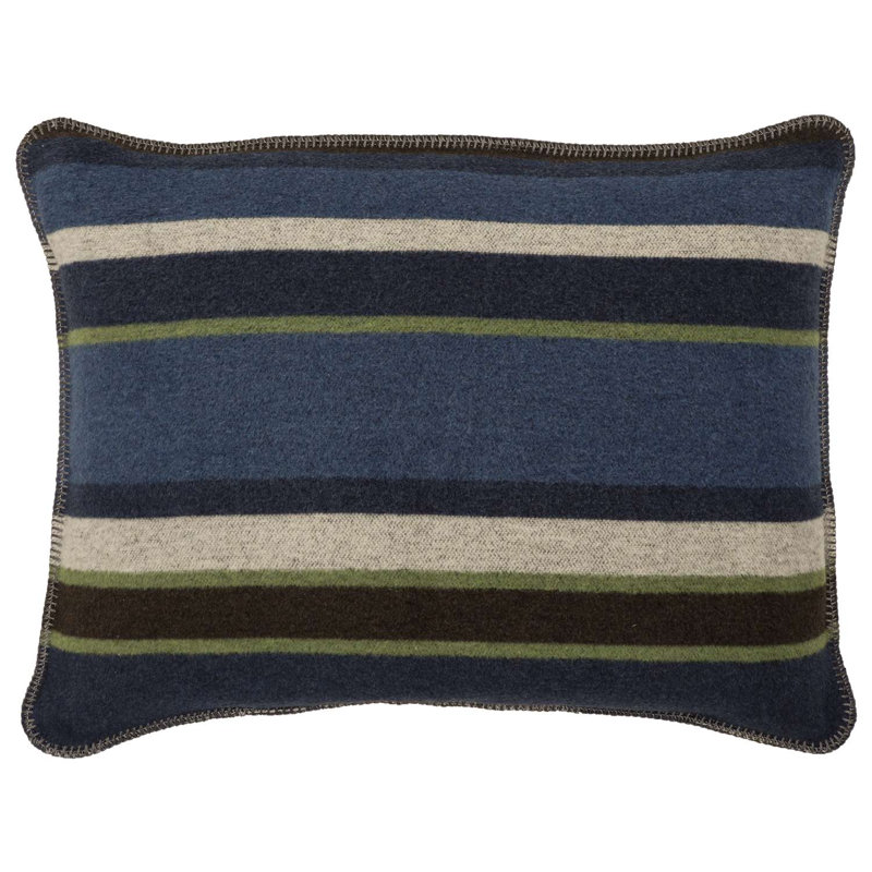 Wooded River Lapis Valley Pillow Sham, King, Southwestern Decorative Pillow Cover for Lodge Bedroom Bedding, King