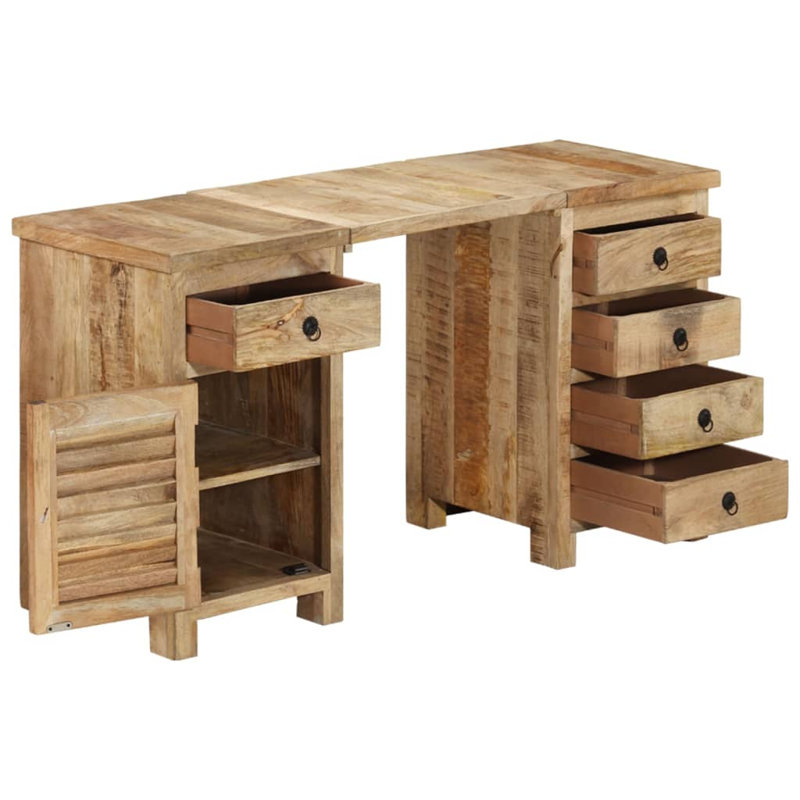 Guillotte Solid Wood Computer Desk