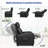 Faux Leather Massage Chair-1901028731