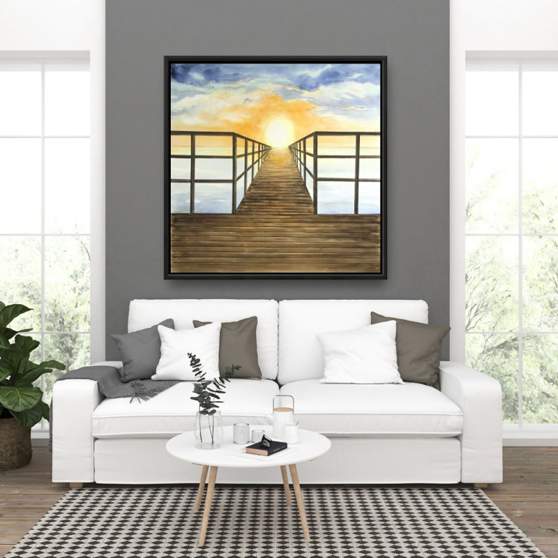 " Sunset In The Sea "