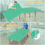 Plateau de table de tennis de table pliable et portable de 8,5 pi de taille moyenne pour jeux d'intérieur-128611220-128611224