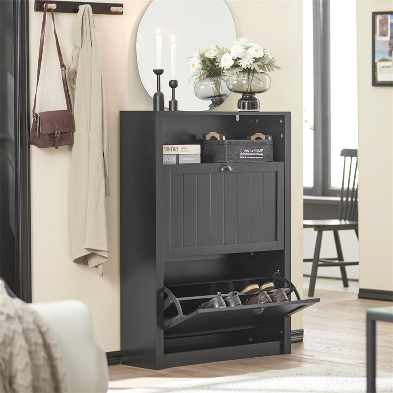 12 Pair Shoe Storage Cabinet