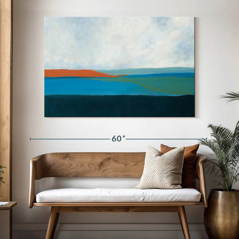 Avery Layered Earth II, 34" H x 51" W