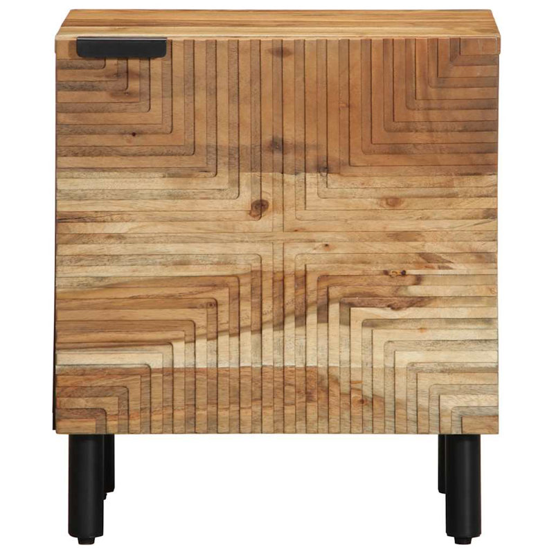 40cm W Metal Bedside Table