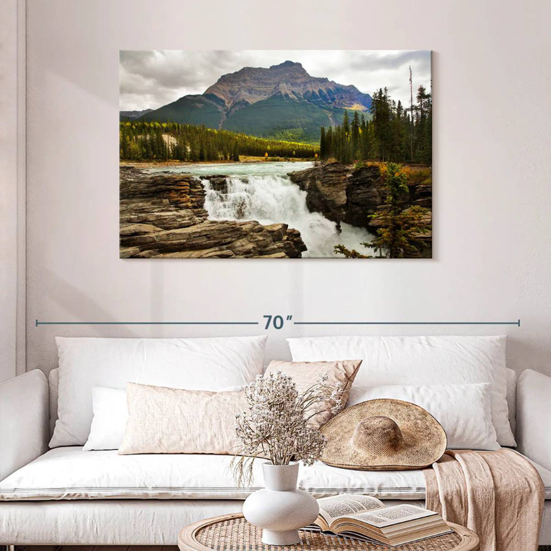 Cascades d'Alvord Sunwapta, H 30 po x l 45 po
