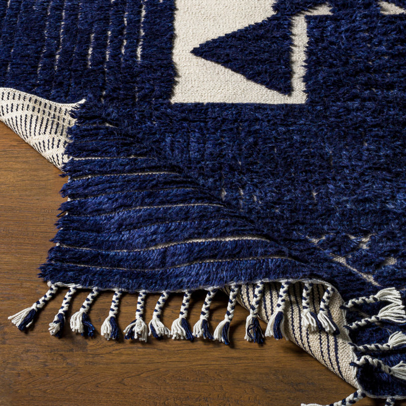 Sakara Wool Southwestern Area Rug, Rectangle 2' x 3'