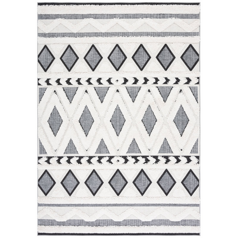 Amruth Performance Southwestern Indoor/Outdoor Area Rug, Rectangle 5'3" x 7'7"