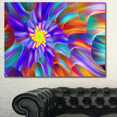 " Spectacular Stain Glass With Spirals "