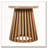 Outdoor Acacia Wood Patio Side Table-1525552549