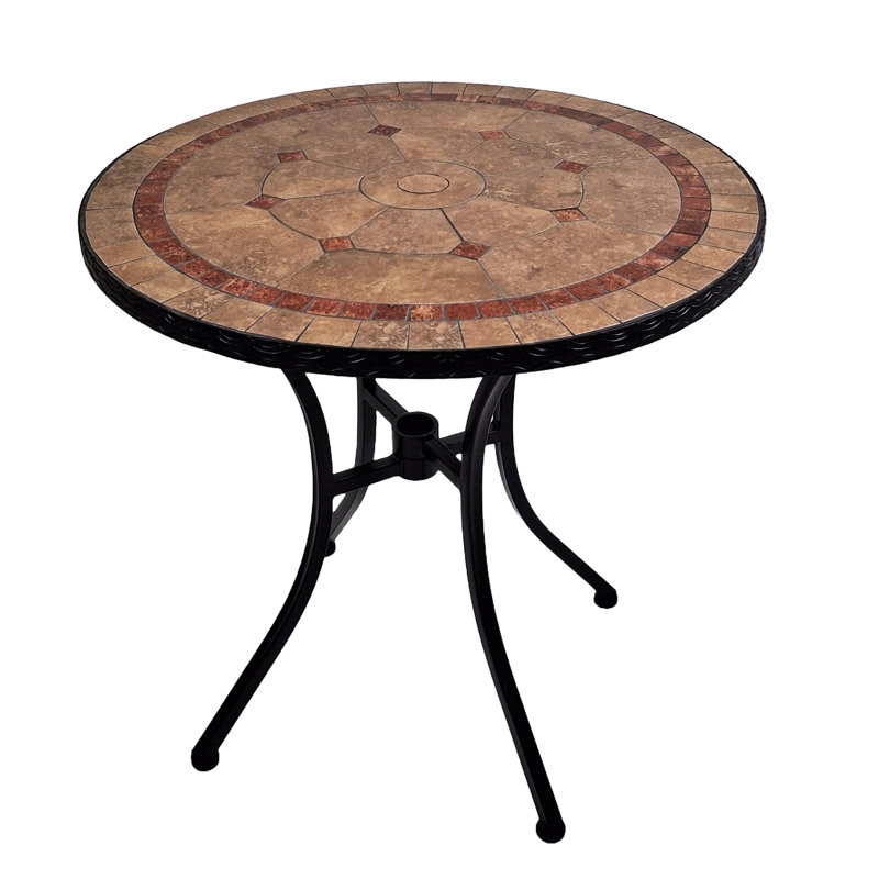 Richmond Garden Ceramic Mosaic Bistro Table