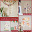 Décorations de Noël Porte-cartes de Noël Arbre de Noël illuminé pour table de Noël, minuterie à piles