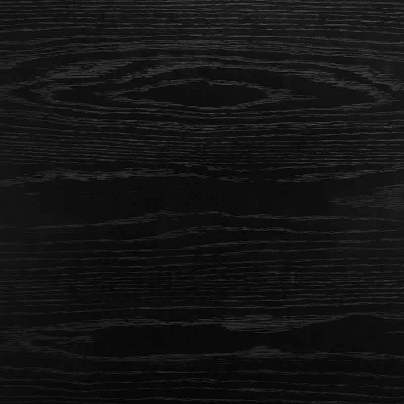 Table de salle à manger Abberton, Noir, noir, noir, noir