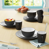 Iyathurai 16 Piece Stoneware Dinnerware Set - Service for 4