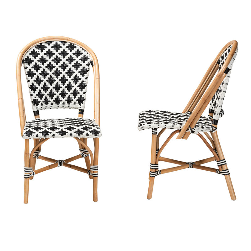 Ensemble de chaises bistro 2 pièces Modern French Modern