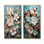 Elegant Paper Mache Plumeria Blooms - Plumeria Canvas Prints Set Of 2-1649574078-1649574072