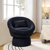 Kenbridge 31" Wide Swivel Boucle Barrel Chair