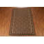Tapis tribal brun Kilim 7 x 10