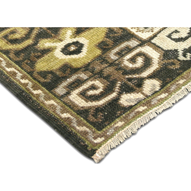 One-of-a-Kind 3'9" X 6'3" 1960s Wool Area Rug in