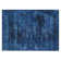 Machine Washable Indoor/Outdoor Xhevrie Blue Rug
