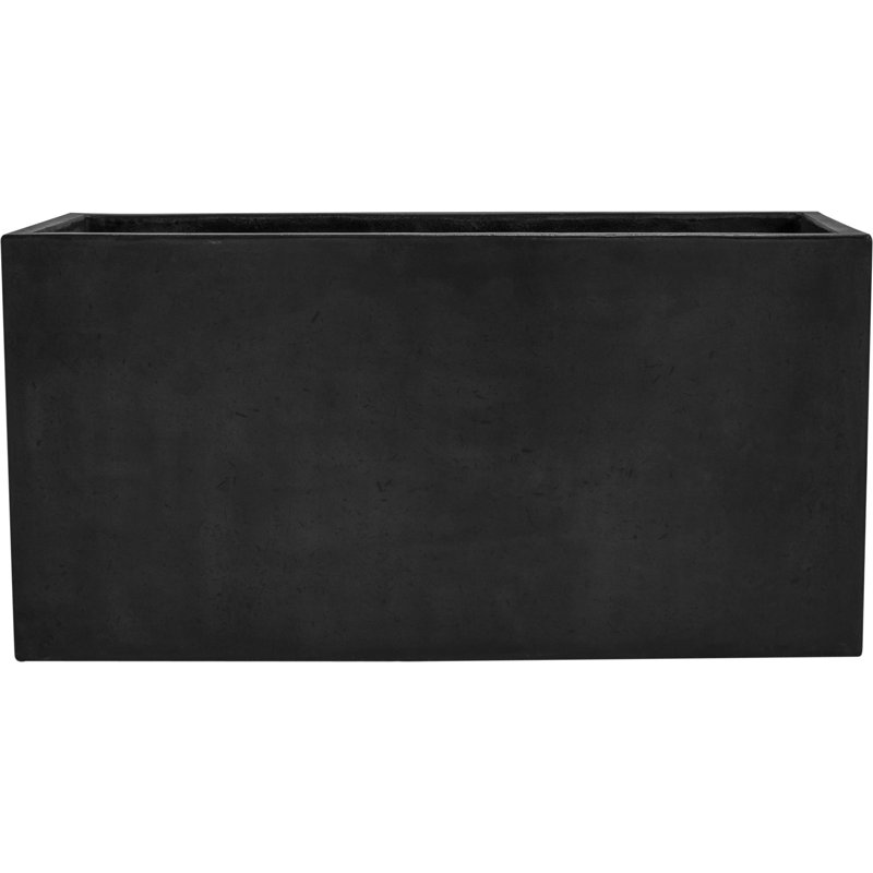 Boîte à fleurs en béton Arquette Lava, H 16 po x l 31,5 po x P 12,5 po