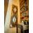 Solid And Engineered Wood Rectangle Wall Mirror