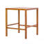 Solid Wood Outdoor Dining Table , 35.04 " W 35.04 " D